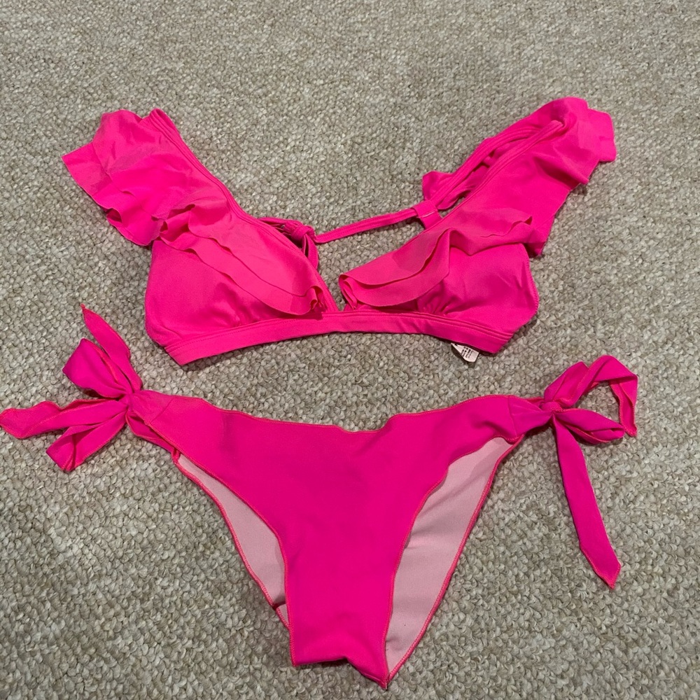 Hot Pink Brazilian Bikini